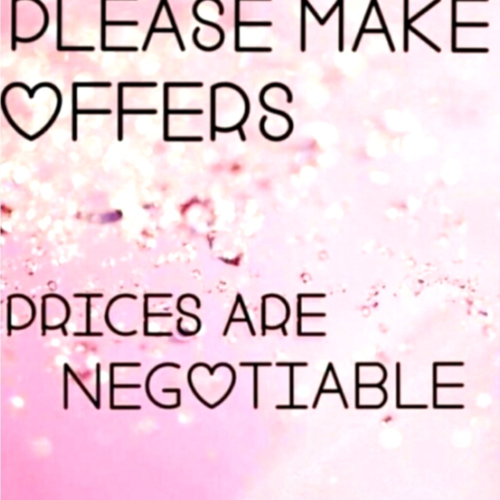 Reasonable offer please😍